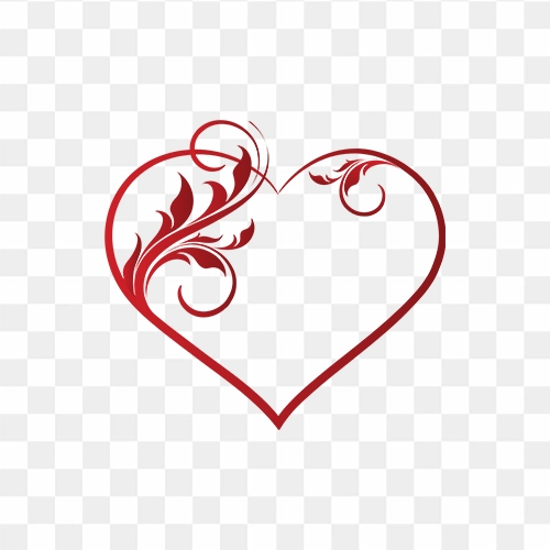 Heart art png